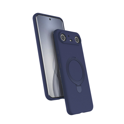 Tecno Spark Slim 5G Kılıf M-safe Şarj Özellikli Standlı Zore Samara Kapak - 5