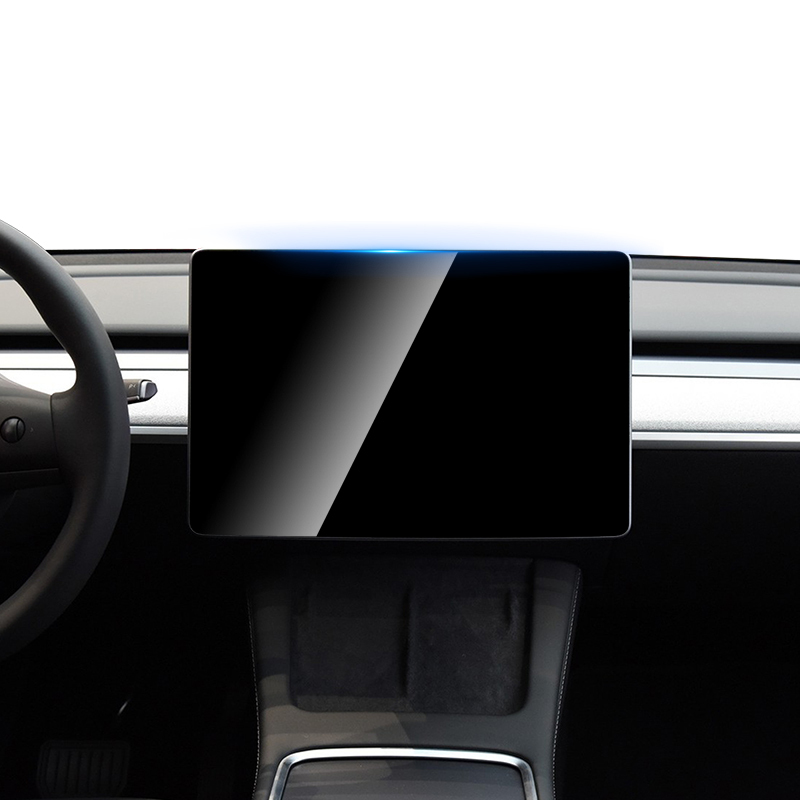 Tesla Model Y CaseWorld Araç Multimedya Uygulama Aparatlı Ekran Koruyucu - 1