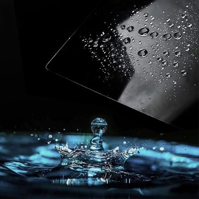 Tesla New Model Y 2in1 Car Multimedia Screen Protector Zore Premium Matte Tempered Glass Screen Protector Application Tool - 5