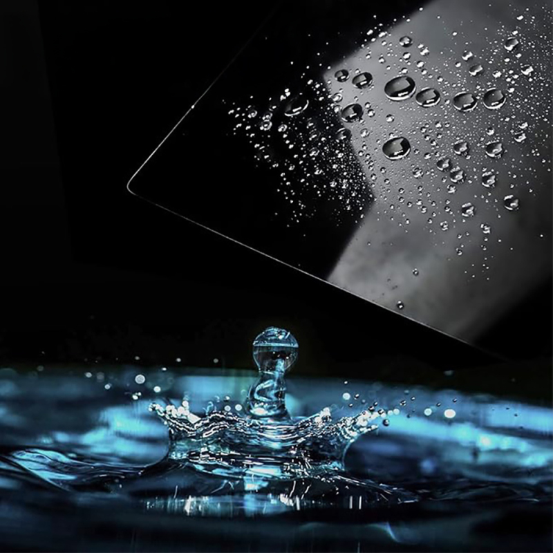 Tesla New Model Y 2in1 Car Multimedia Screen Protector Zore Premium Tempered Glass Screen Protector with Application Tool - 6