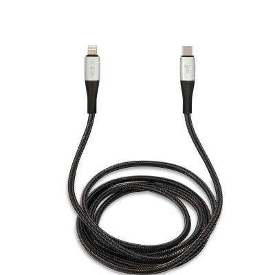 TUMI Fast Charge Nylon Braided Design Lightning To Type-C PD Cable 1.5M - 1