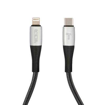 TUMI Fast Charge Nylon Braided Design Lightning To Type-C PD Cable 1.5M - 3