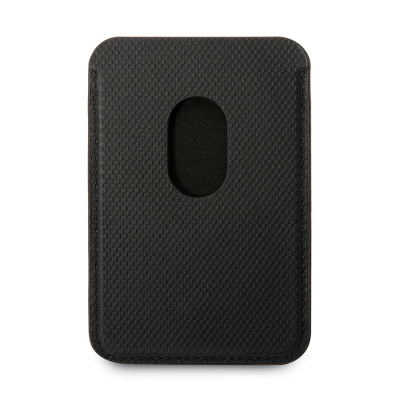Tumi Original Licensed 2 Chamber Metal Logo Leather Magnetic Card Holder - 8