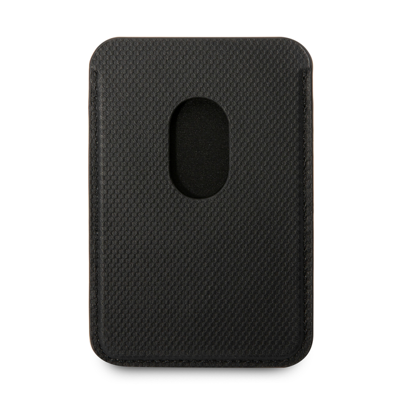 Tumi Original Licensed 2 Chamber Metal Logo Leather Magnetic Card Holder - 8