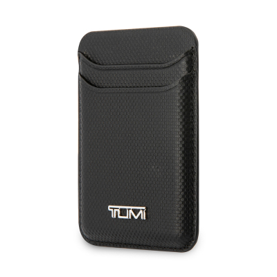 Tumi Orjinal Lisanslı 2 Hazneli Metal Logolu Deri Magnetik Kartlık - 1