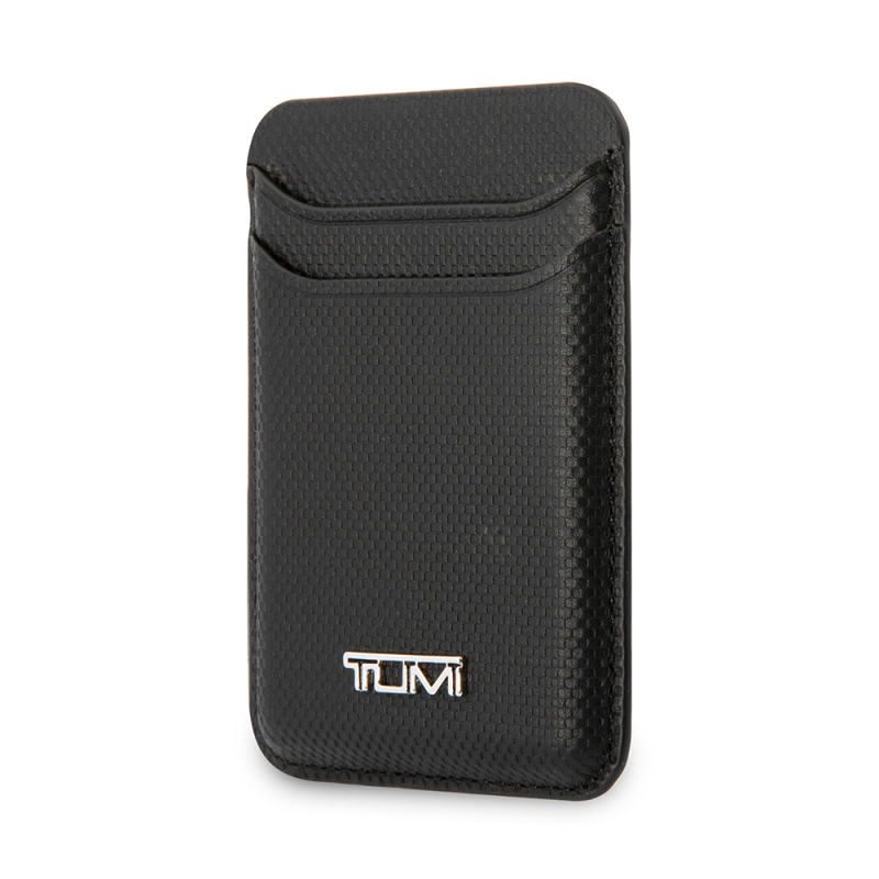 Tumi Orjinal Lisanslı 2 Hazneli Metal Logolu Deri Magnetik Kartlık - 1