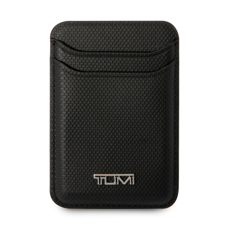 Tumi Orjinal Lisanslı 2 Hazneli Metal Logolu Deri Magnetik Kartlık - 5