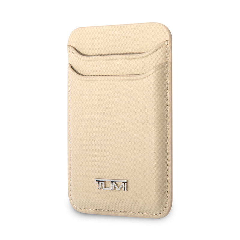 Tumi Orjinal Lisanslı 2 Hazneli Metal Logolu Deri Magnetik Kartlık - 4