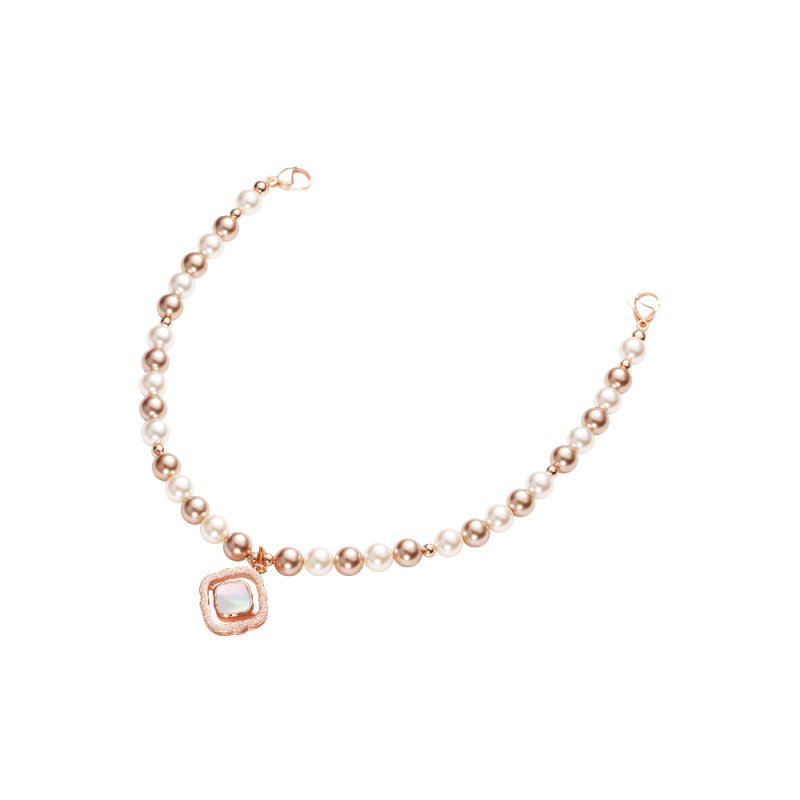 Udemos Ideal Pearl Series Pearl Embellished Phone Wrist Strap - 4