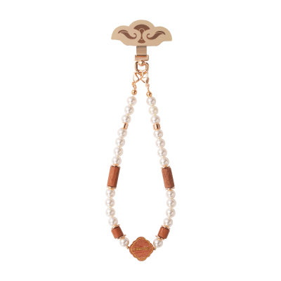 Udemos Ideal Pearl Series Pearl Embellished Phone Wrist Strap - 2