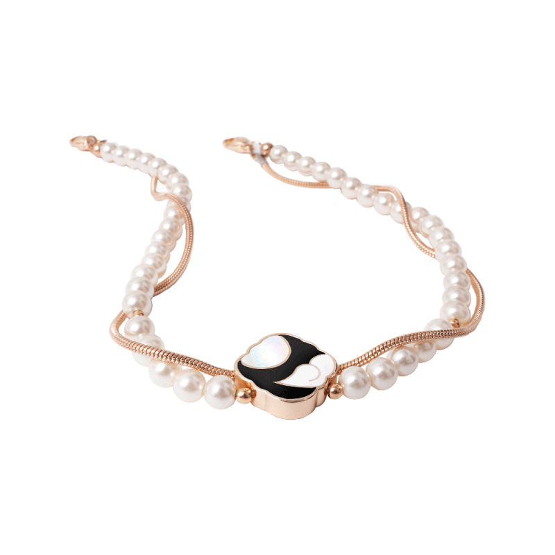 Udemos Ideal Pearl Series Pearl Embellished Phone Wrist Strap - 5