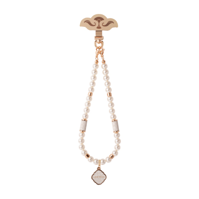 Udemos Ideal Pearl Series Pearl Embellished Phone Wrist Strap - 1
