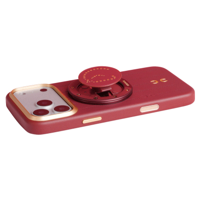 Udemos Wind Serisi FreeFlow 360 Derece Dönebilen Magnetik Ring Stand Telefon Tutucu - 7