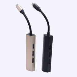 Usb Duplicator Usb-C To Usb 3.0 HUB Adapter - 5