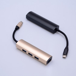 Usb Duplicator Usb-C To Usb 3.0 HUB Adapter - 9