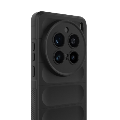 Vivo X200 Pro 5G Kılıf Esnek TPU Oyuklu Arka Yüzey Tasarımlı Zore Etnik Silikon Kapak - 12