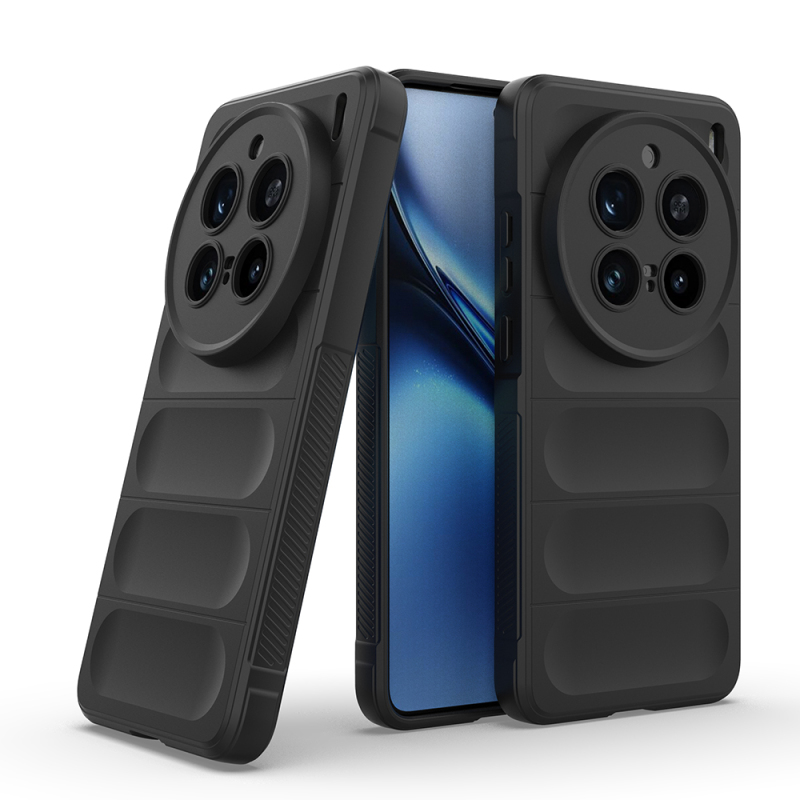 Vivo X200 Pro 5G Kılıf Esnek TPU Oyuklu Arka Yüzey Tasarımlı Zore Etnik Silikon Kapak - 5