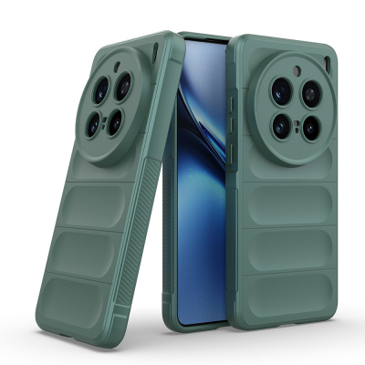 Vivo X200 Pro 5G Kılıf Esnek TPU Oyuklu Arka Yüzey Tasarımlı Zore Etnik Silikon Kapak - 6