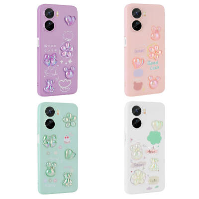 Vivo Y16 Case Relief Figured Shiny Zore Toys Silicone Cover - 3