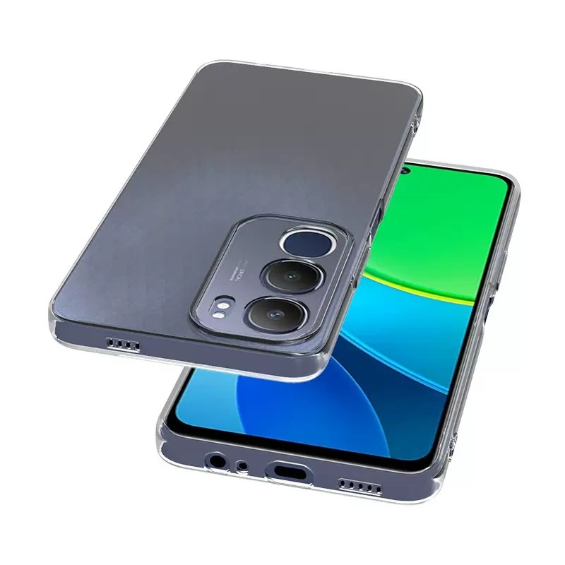 Vivo Y19S Kılıf Zore Süper Silikon Kapak - 4