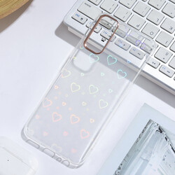 Vivo Y20S Case Zore Sidney Patterned Hard Cover - 3