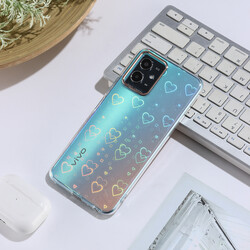 Vivo Y21S Case Zore Sidney Patterned Hard Cover - 3