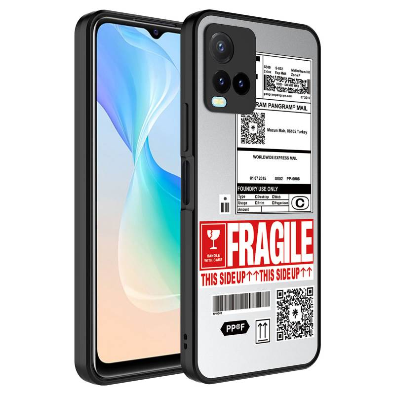 Vivo Y33S Kılıf Aynalı Desenli Kamera Korumalı Parlak Zore Mirror Kapak - 7