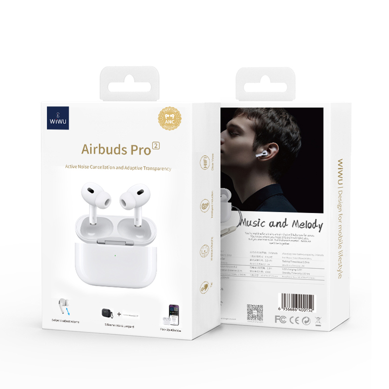 Wiwu Airbuds Pro 2F Aktif Gürültü Önleyicili Kulak İçi Bluetooth Kulaklık - 7