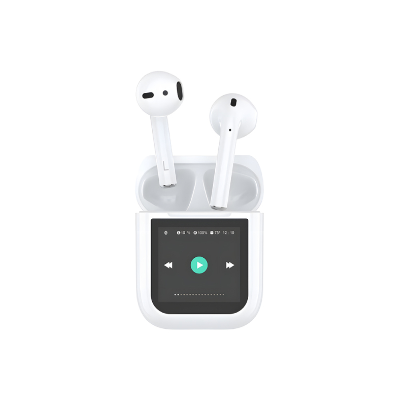 Wiwu Airbuds T24 Dokunmatik LCD Ekranlı TWS Bluetooth Kulaklık v5.4 - 2