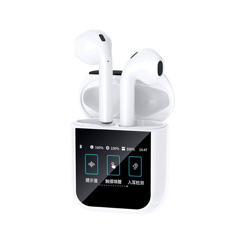 Wiwu Airbuds T24 Touch LCD Screen TWS Bluetooth Earphones v5.4 - 4