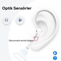 Wiwu Airbuds X Pro Light Sensor Bluetooth Kulaklık - 3