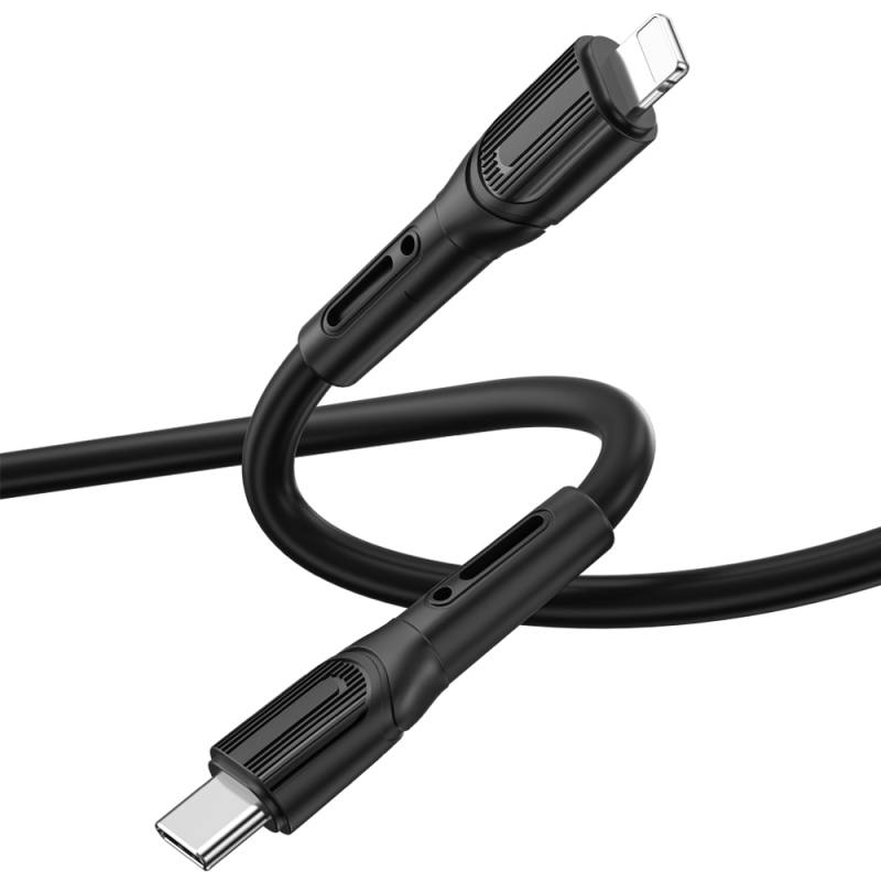 Wiwu Armor WI-C005 Cable End Protected Design 20W Type-C to Lightning PD Cable with Fast Charge 1M - 10