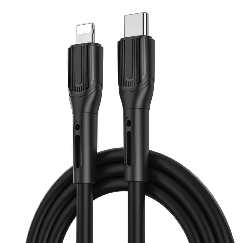 Wiwu Armor WI-C005 Cable End Protected Design 20W Type-C to Lightning PD Cable with Fast Charge 1M - 4