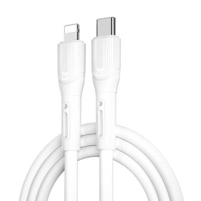 Wiwu Armor WI-C005 Cable End Protected Design 20W Type-C to Lightning PD Cable with Fast Charge 1M - 5
