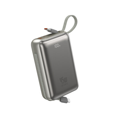 Wiwu AS-182 Galaxy Pro Max Serisi Type-C Lightning Çıkışlı Taşınabilir Powerbank PD 45W 20000mAh - 4