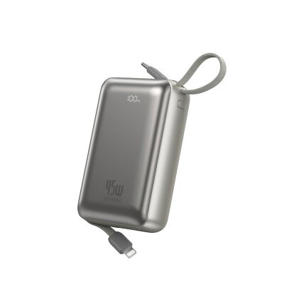 Wiwu AS-182 Galaxy Pro Max Serisi Type-C Lightning Çıkışlı Taşınabilir Powerbank PD 45W 20000mAh - 2