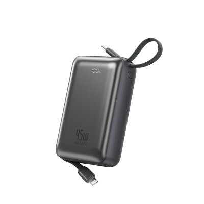 Wiwu AS-182 Galaxy Pro Max Serisi Type-C Lightning Çıkışlı Taşınabilir Powerbank PD 45W 20000mAh - 7