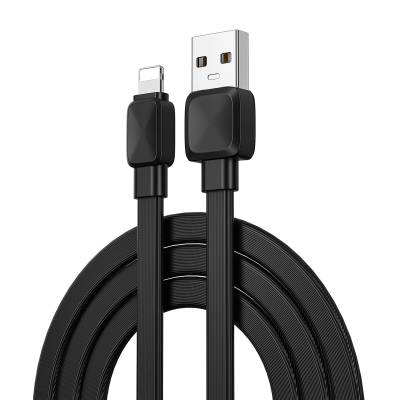 Wiwu Bravo WI-C003 Flat Design Lightning Usb Cable 1M - 2