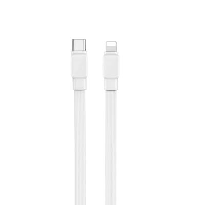 Wiwu Bravo WI-C004 Flat Design 20W Fast Charging Type-C to Lightning PD Cable 1M - 9