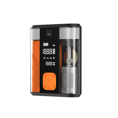 Wiwu CG201 4-in-1 Digital LED Display Car Battery Emergency Jump Starter Powerbank 40W 8800mAh - 2