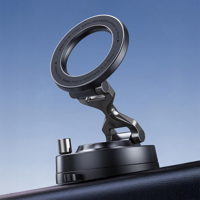 Wiwu CH-062 Gentleman 360 Degree Rotating Vacuum Car Phone Holder - 6