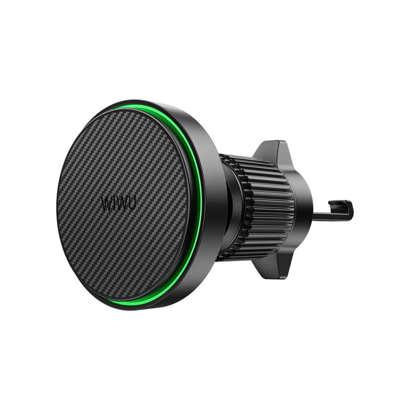 Wiwu CH-325 M-safe Charging Feature Aramid Fiber Qi2 Technology Ventilation Design Car Phone Holder 15W - 5