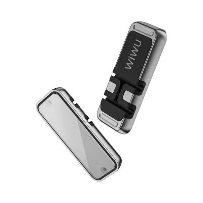 Wiwu CH011 Kablo Düzenleyicili Magnetik Düz Zemin Versiyon Araç Telefon Tutucu - 6