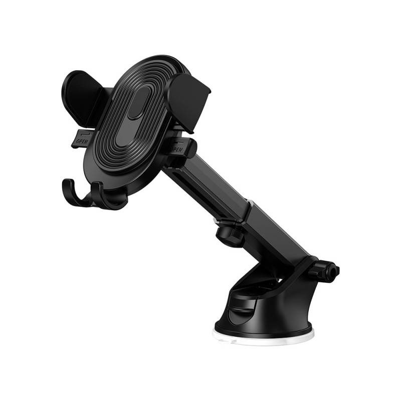 Wiwu CH012 Automatic Mechanism Suction Cup Design Car Phone Holder - 6