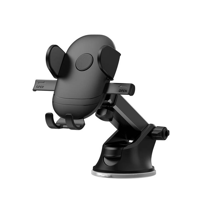 Wiwu CH013 Automatic Mechanism Suction Cup Design Car Phone Holder - 1