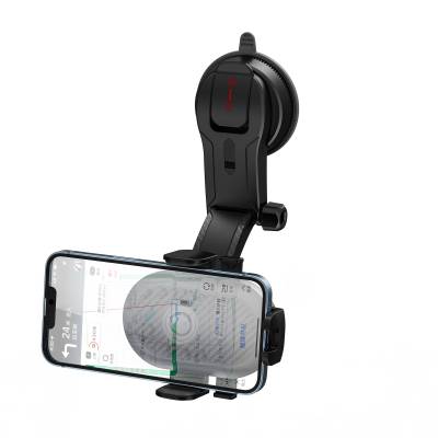 Wiwu CH014 Automatic Mechanism Suction Cup Design Car Phone Holder - 5