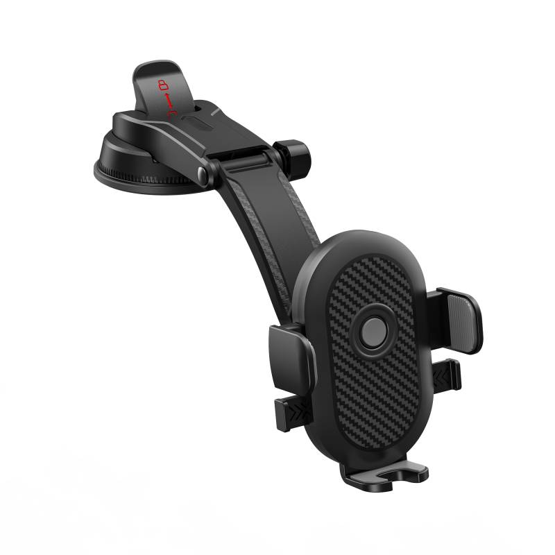 Wiwu CH014 Automatic Mechanism Suction Cup Design Car Phone Holder - 6