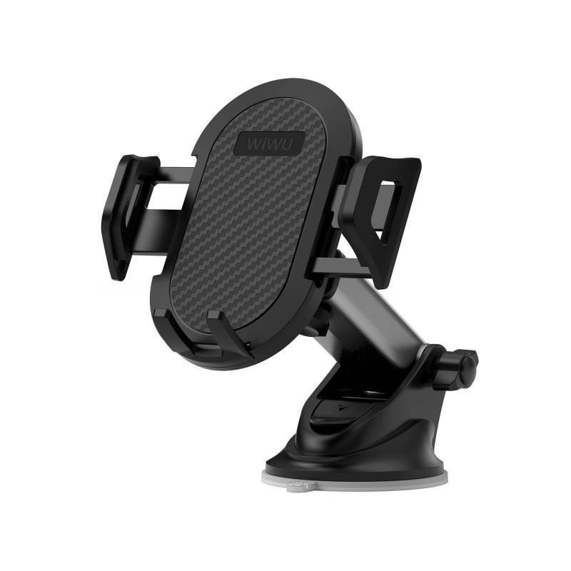 Wiwu CH015 Automatic Mechanism Suction Cup Design Car Phone Holder - 1