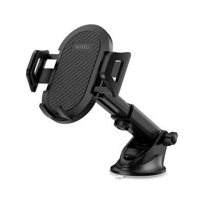 Wiwu CH015 Automatic Mechanism Suction Cup Design Car Phone Holder - 4