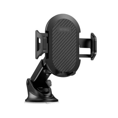 Wiwu CH015 Automatic Mechanism Suction Cup Design Car Phone Holder - 6